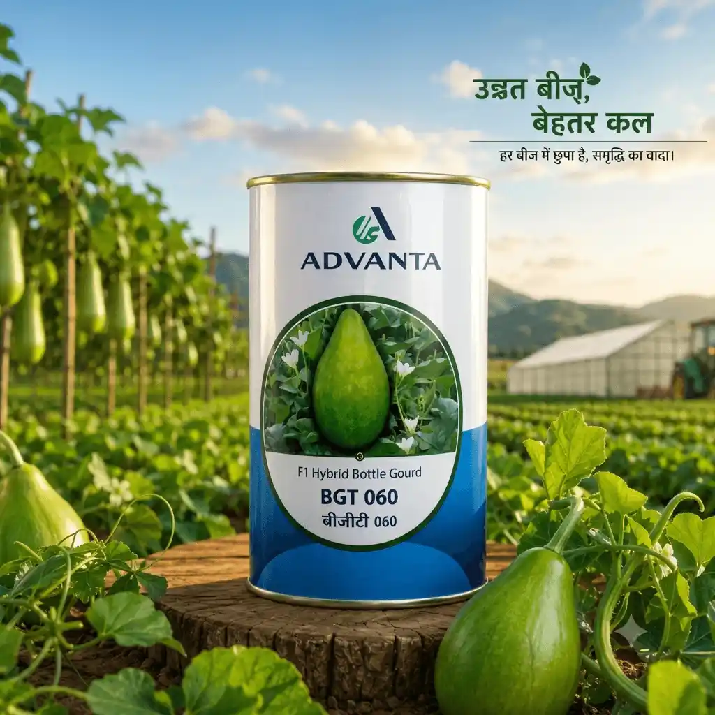 BGT060 Bottle Gourd F1 Hybrid Advanta (50 GM) - Image 2