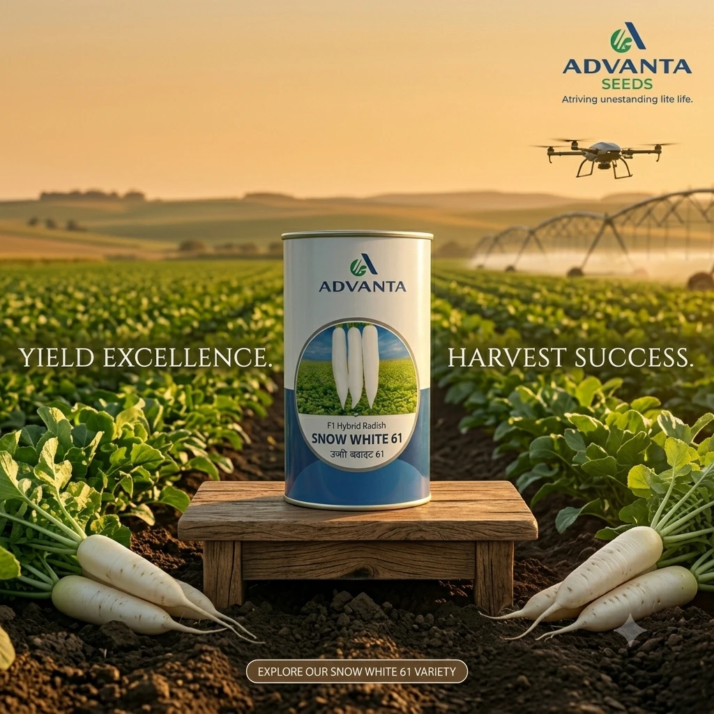 Snow White 61 F1 Hybrid Advanta (100 GM) - Image 2