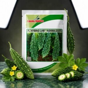 LHB - Ashwa (2117) Bitter Gourd F1 Hybrid Laxmi Inputs (50 GM)