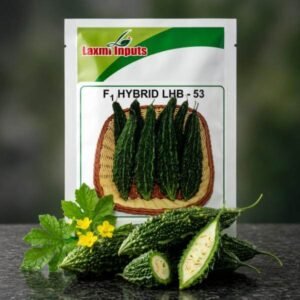 LHB-53 Bitter Gourd F1 Hybrid Laxmi Inputs (50 GM)