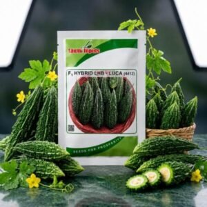 Luca (4412) Bitter Gourd F1 Hybrid Laxmi Inputs (50 GM)