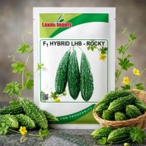 LHB-Rocky Bitter Gourd F1 Hybrid Laxmi Inputs (50 GM)