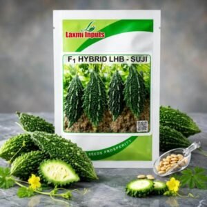 LHB-Suji Bitter Gourd F1 Hybrid Laxmi Inputs (10 GM)