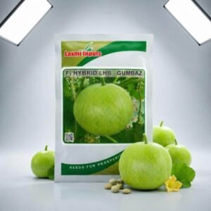 Gumbaz Bottle Gourd F1 Hybrid Laxmi Inputs (50 GM)
