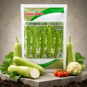 Tulsi Bottle Gourd F1 Hybrid Laxmi Inputs (50 GM)