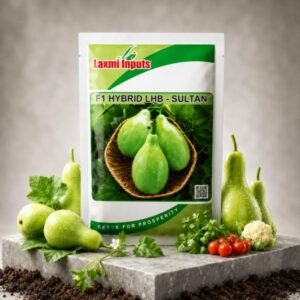 Sultan Bottle Gourd F1 Hybrid Laxmi Inputs (50 GM)