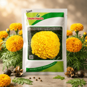 LHM-Binita F1 Hybrid Marigold Laxmi Inputs (1000 Seeds)