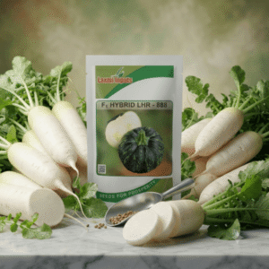 LHR-888 F1 Hybrid Radish Laxmi Inputs (250 GM)