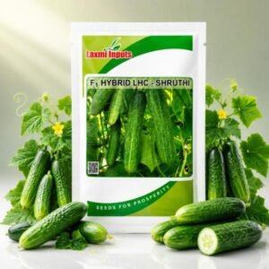 LHC-Shuruthi F1 Hybrid Cucumber Laxmi Inputs (25 GM)