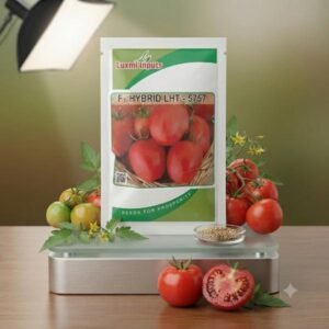 LHT-5757 F1 Hybrid Tomato Laxmi Inputs (10 GM)